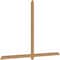 Ekena Millwork Eugene Smooth Timber Gable Bracket, Western Red Cedar, 96"W x 64"H x 1 1/2"D x 3 1/2"F, 16/12 Pitch GBW096X64X0204EUG00SWR - alternate 2